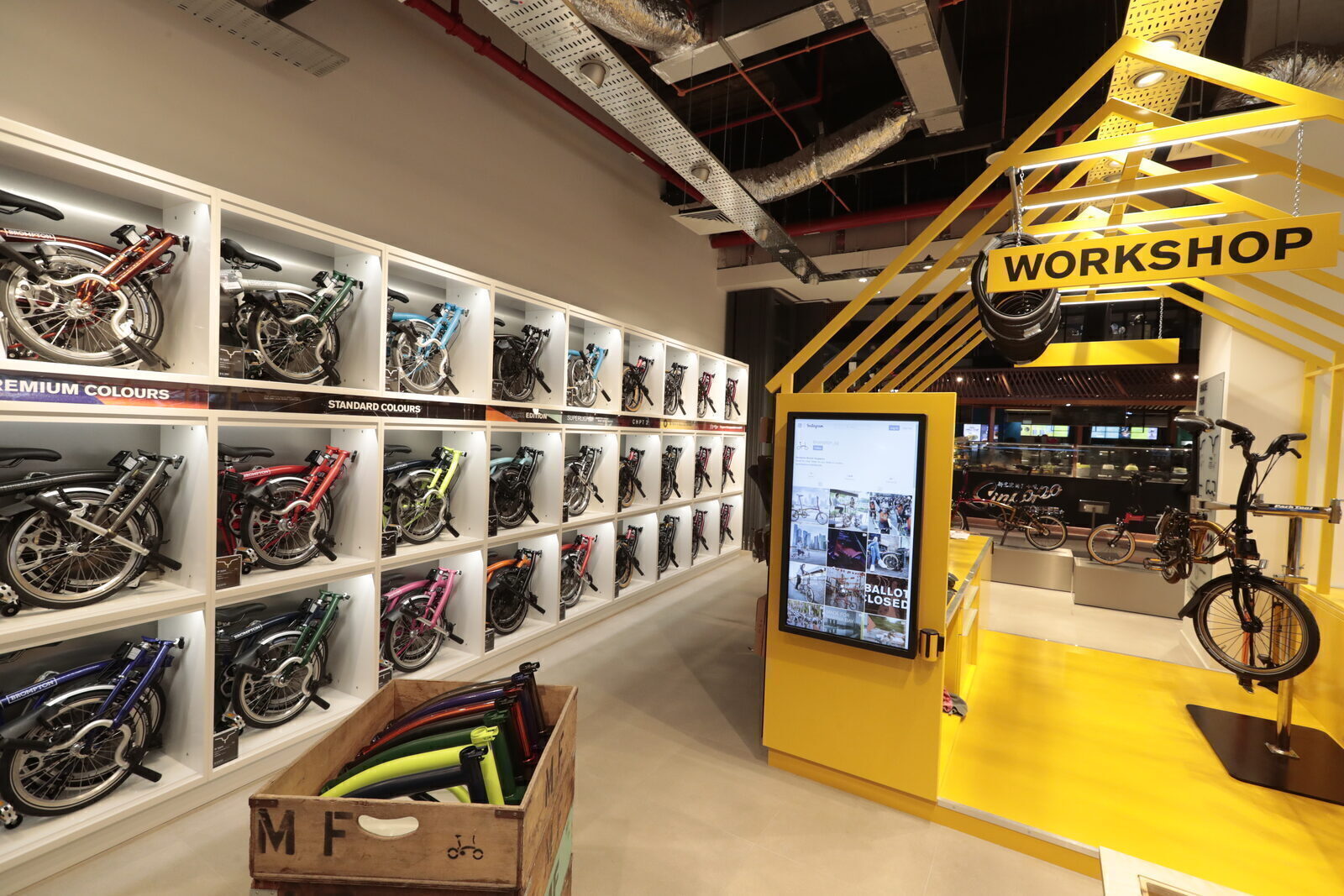 Brompton Singapore interior